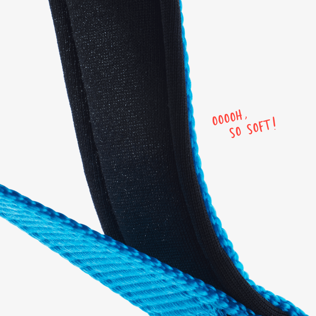 Aqua no pull dog harness neoprene padded handle