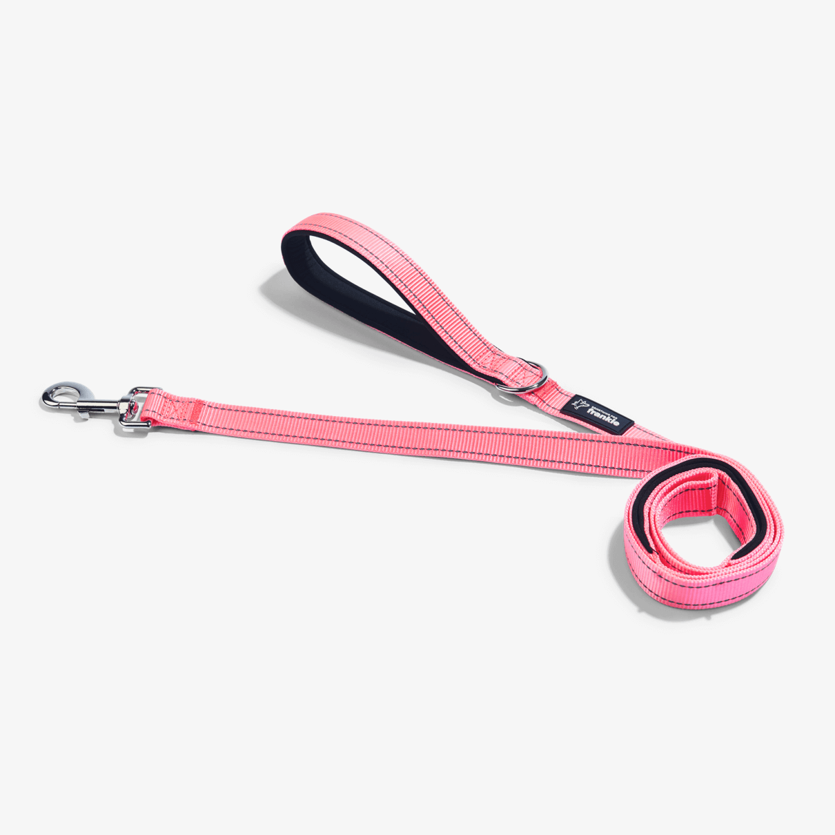 Pink total control dog leash showing padded handle